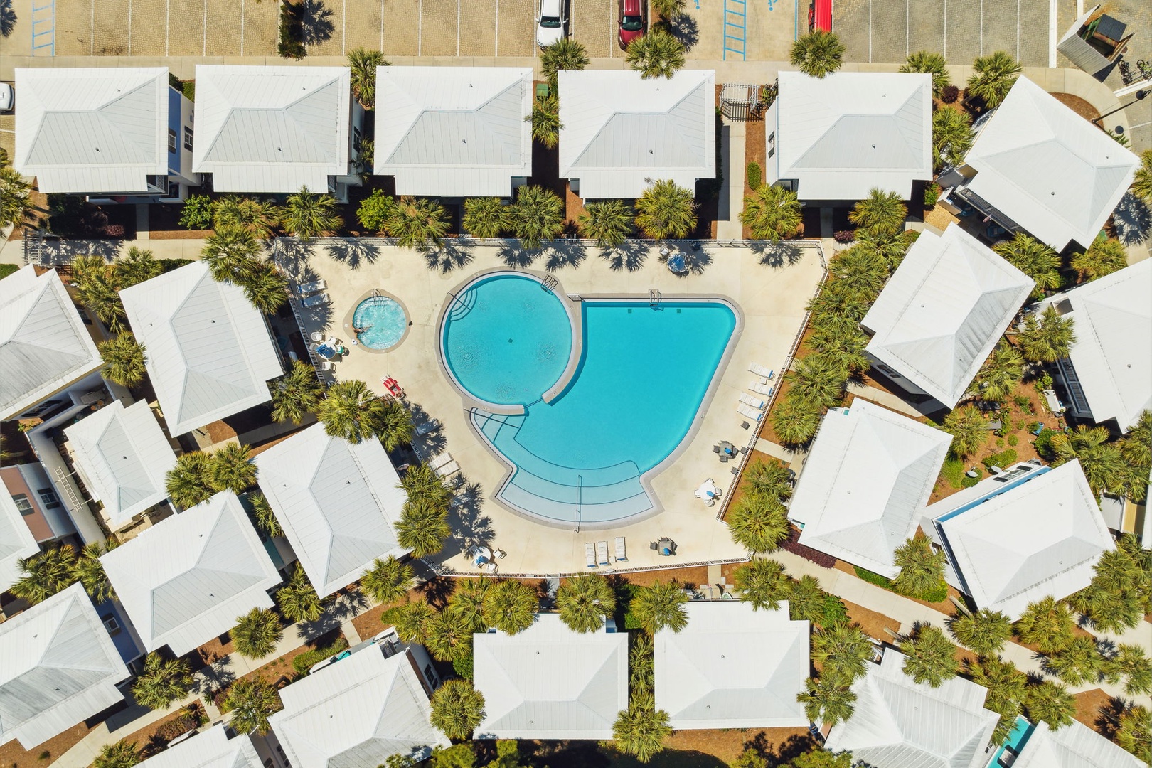 Pool and Hot tub