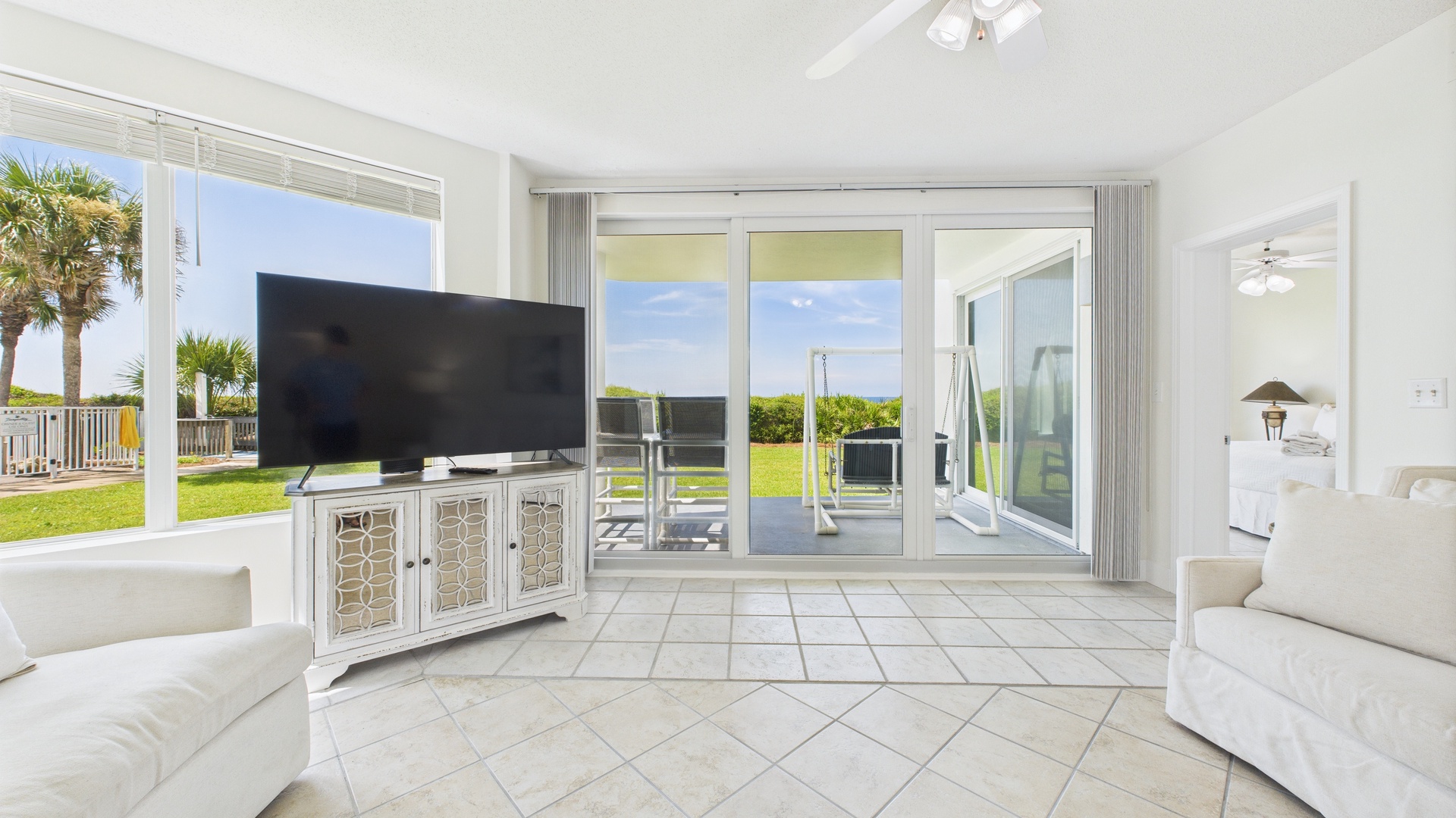 Patio access from living area