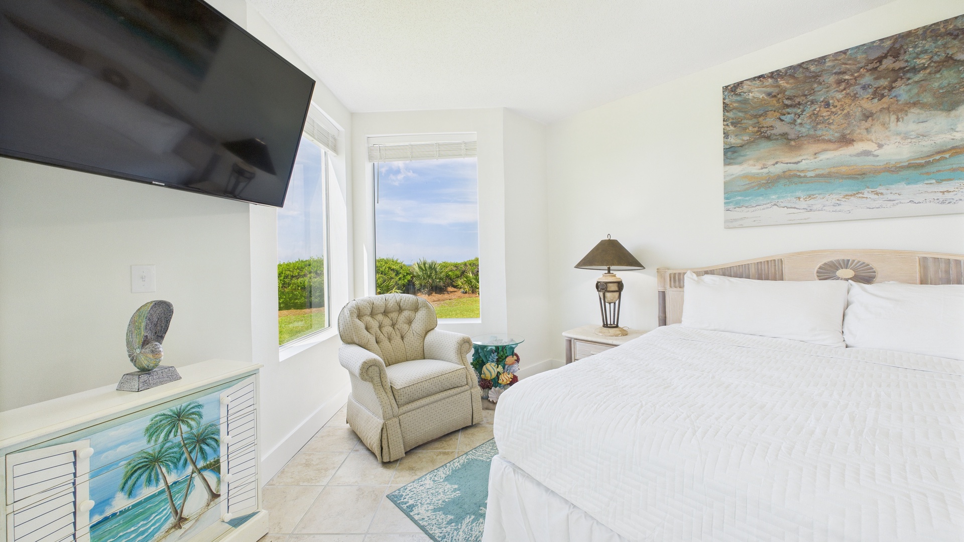 Scenic views from master bedroom