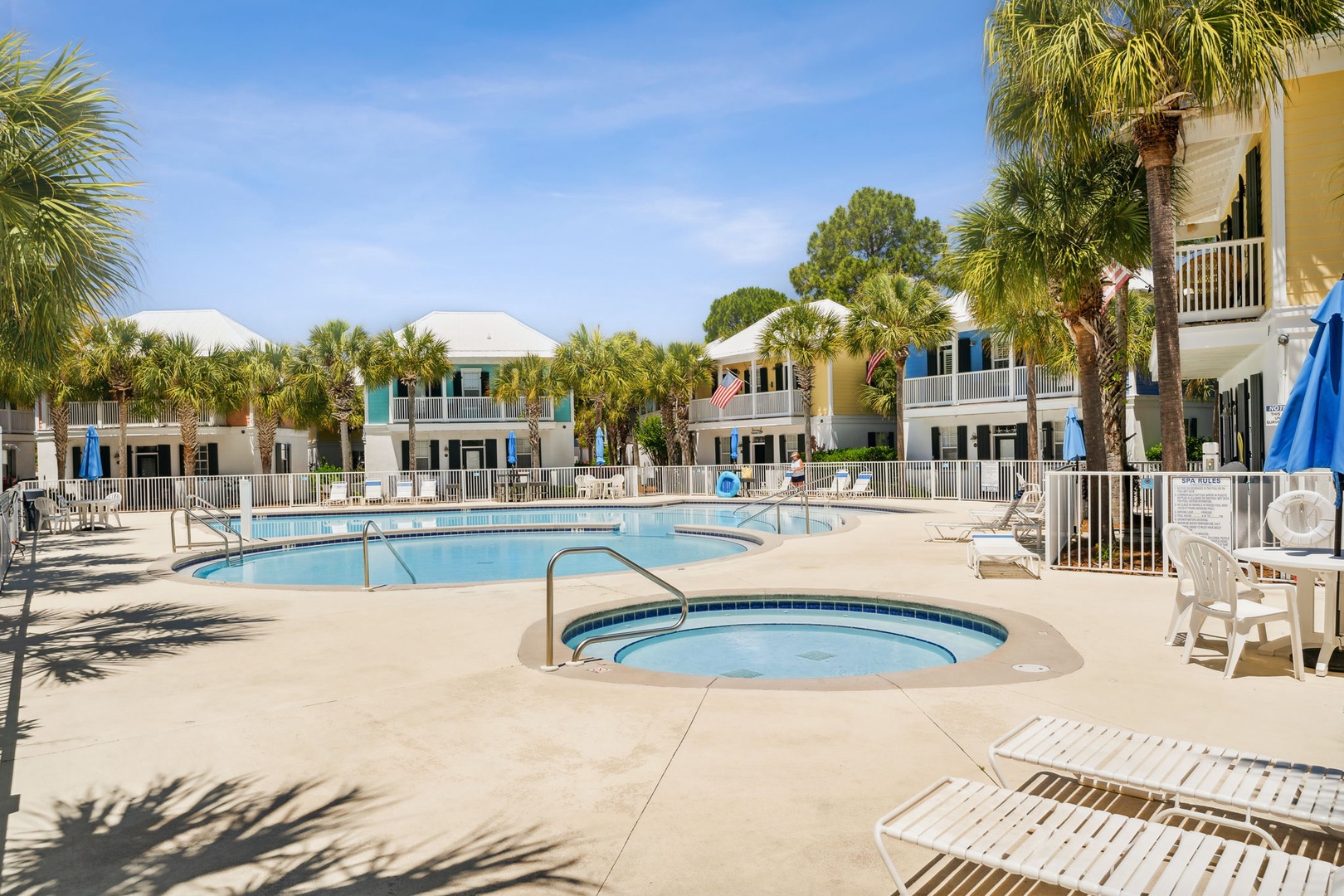 Pool and Hot tub