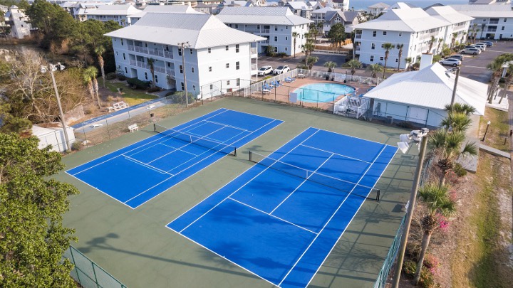 Tennis courts