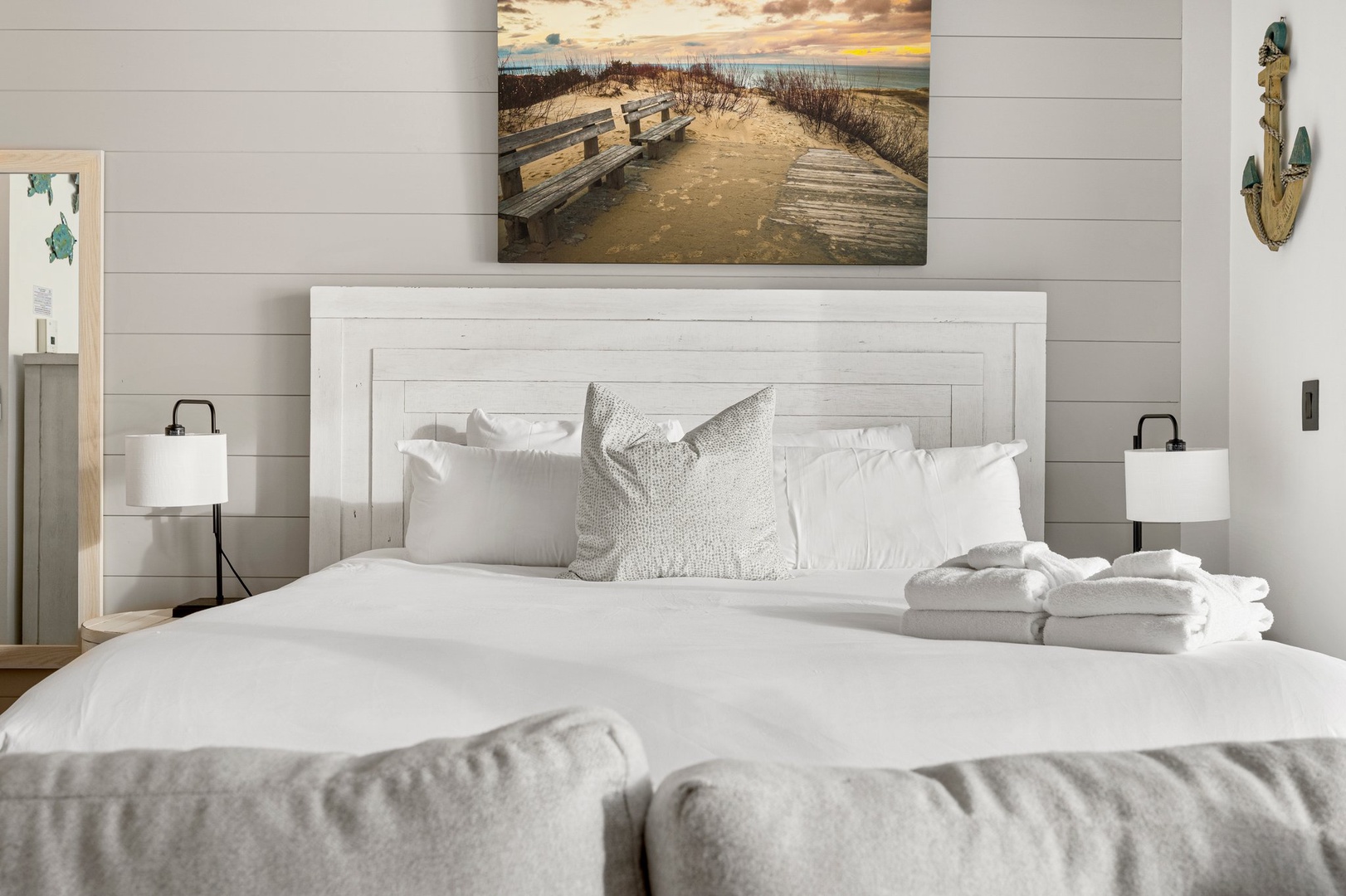 King bed