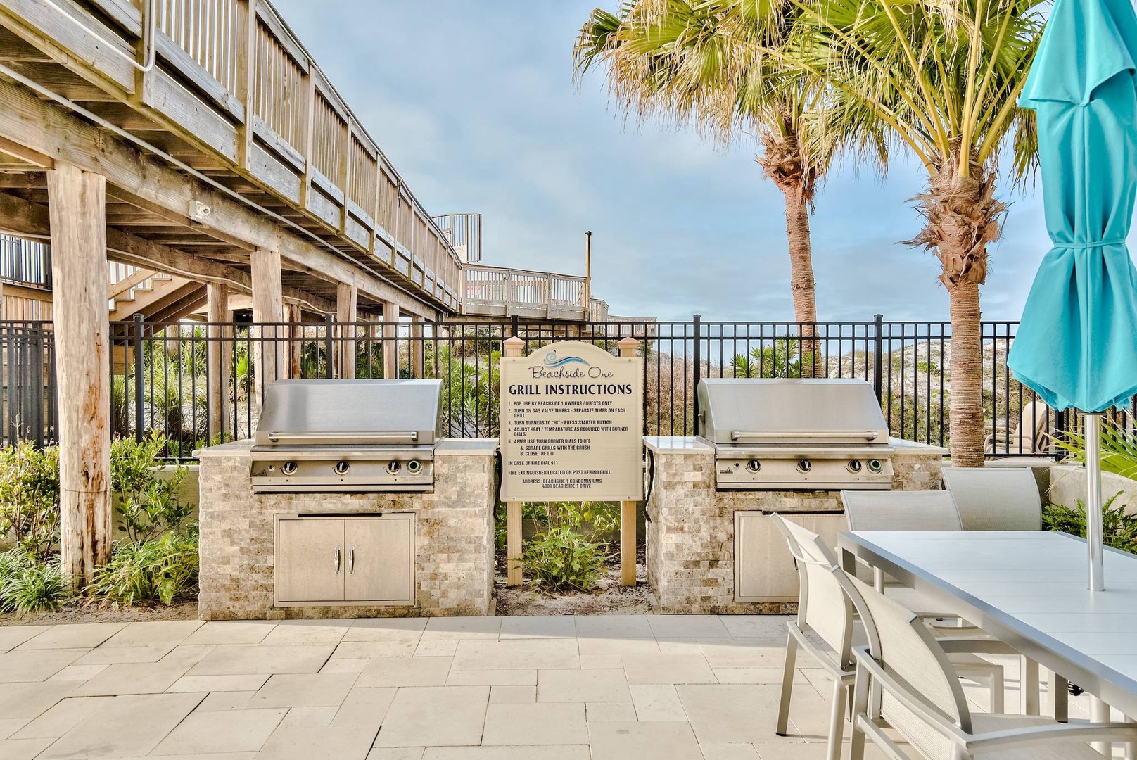 Grilling area