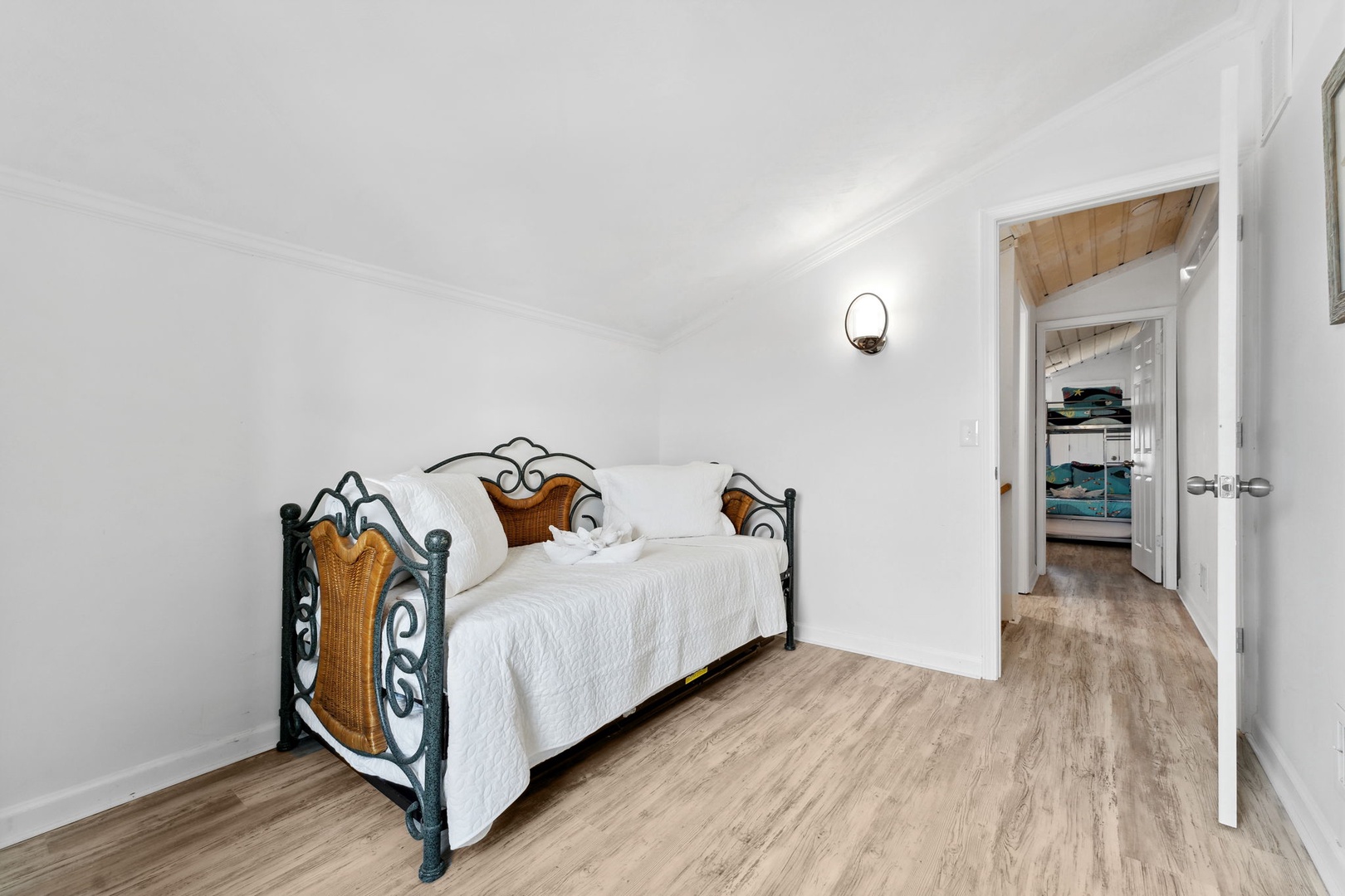 1 bedroom upstairs-twin with a twin trundle