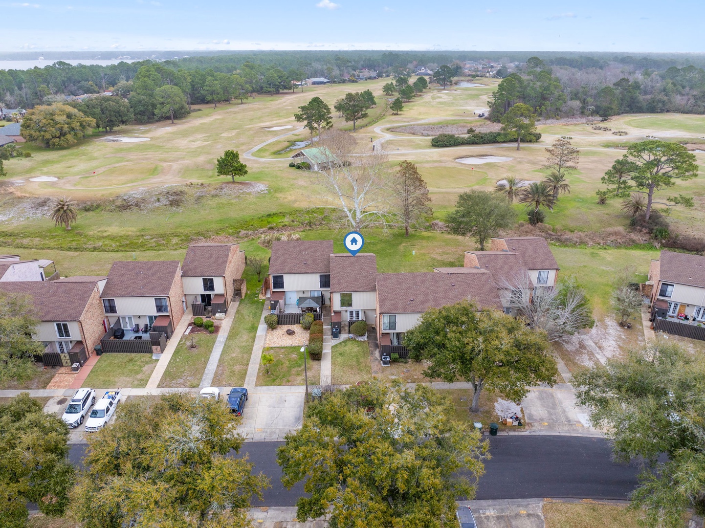 Aerial of home