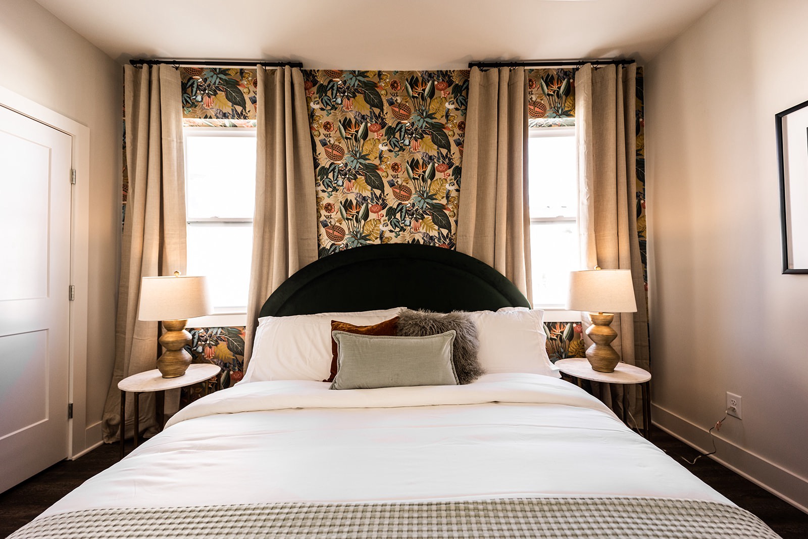 Third bedroom with king bed