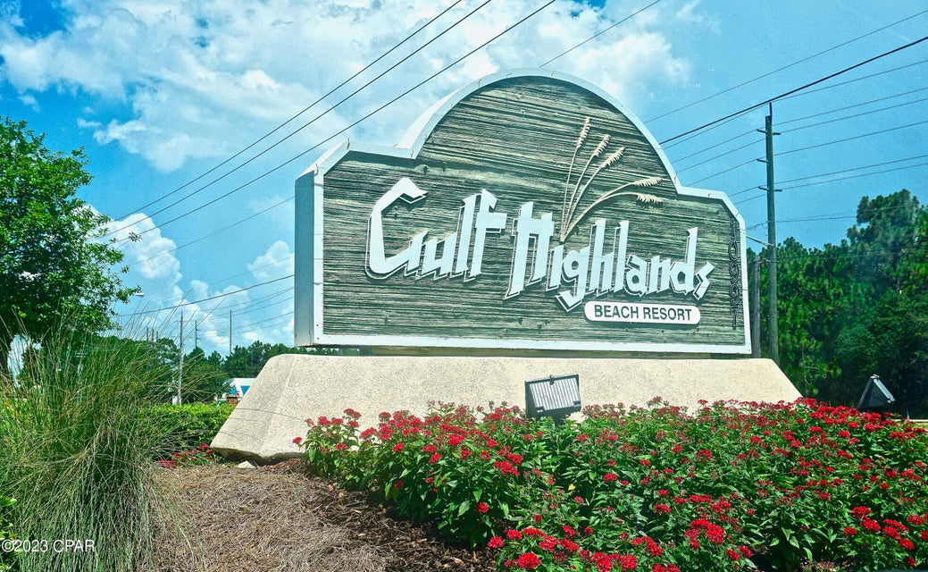 Enterance to Gulf Highlands