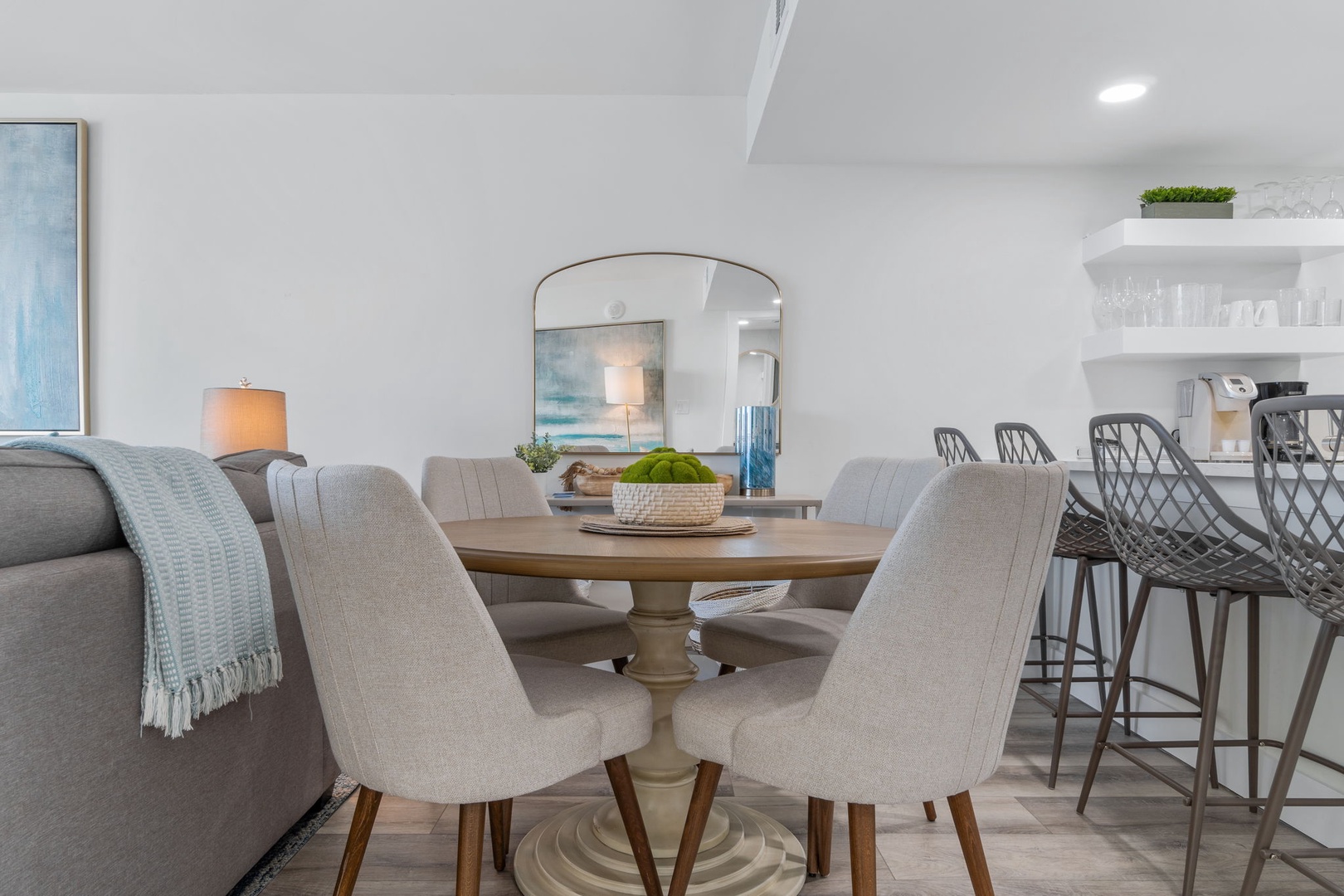 Dining room area