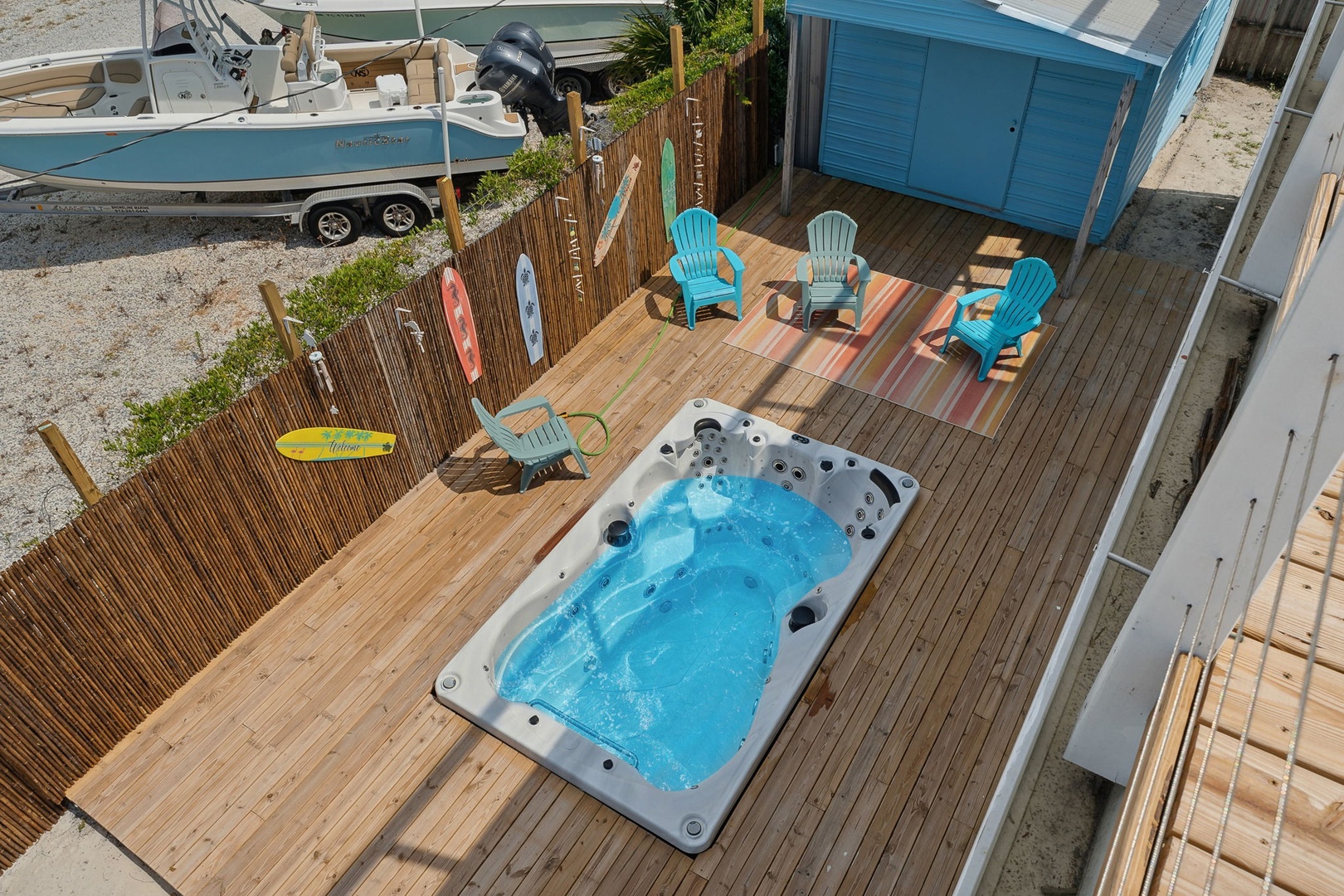 Shared swim spa