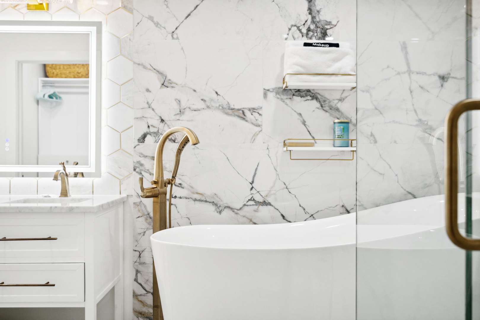 Master bathroom