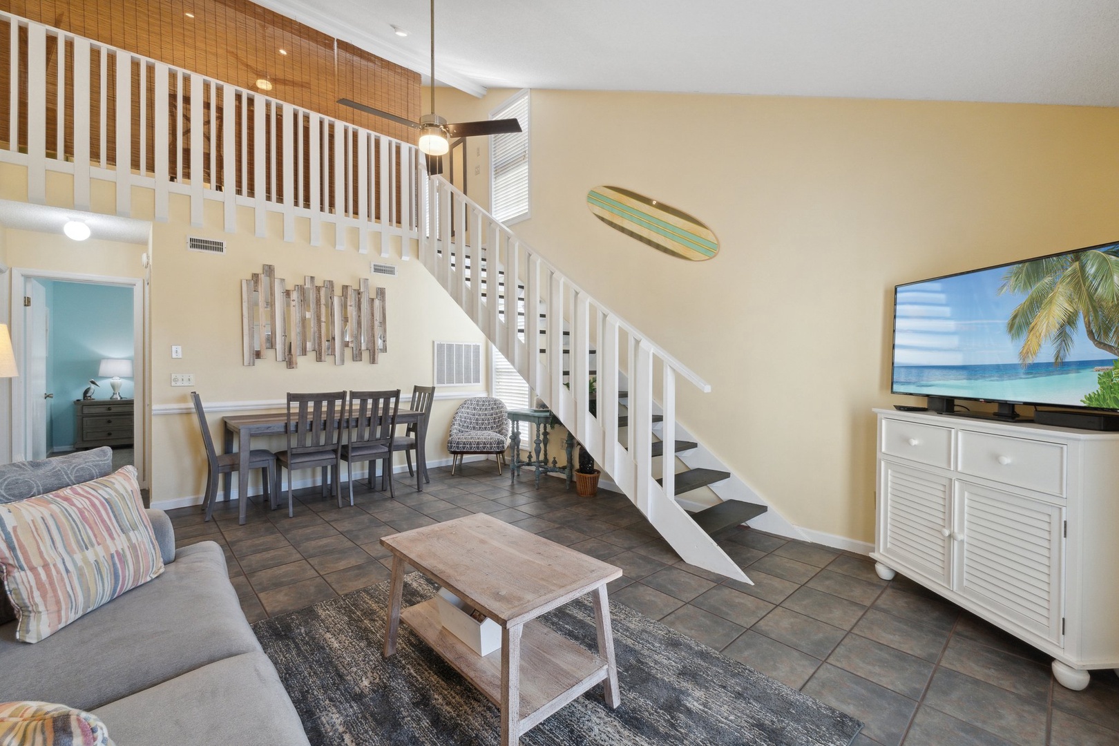 Stairs to loft
