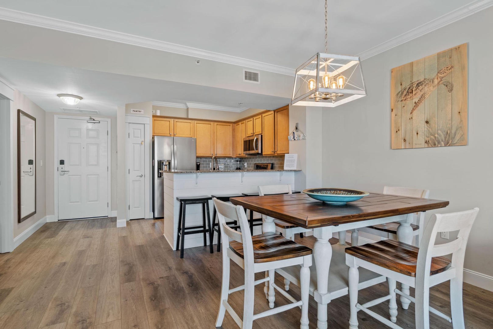 Dining room area