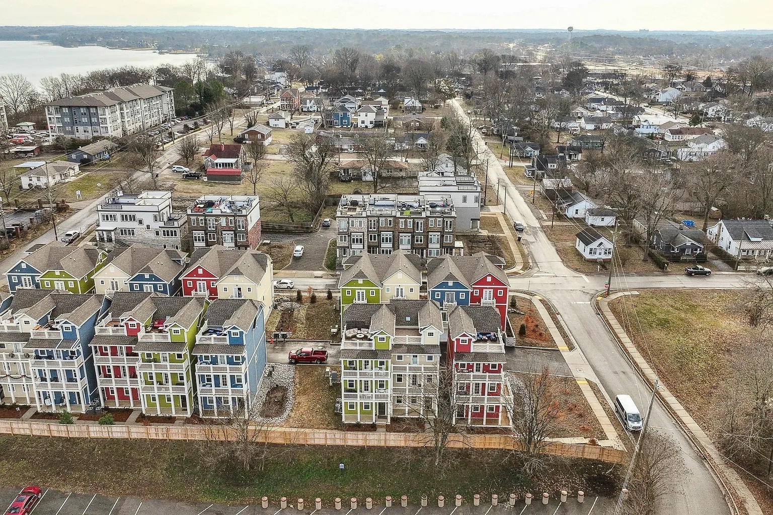 Aerial of unit and community