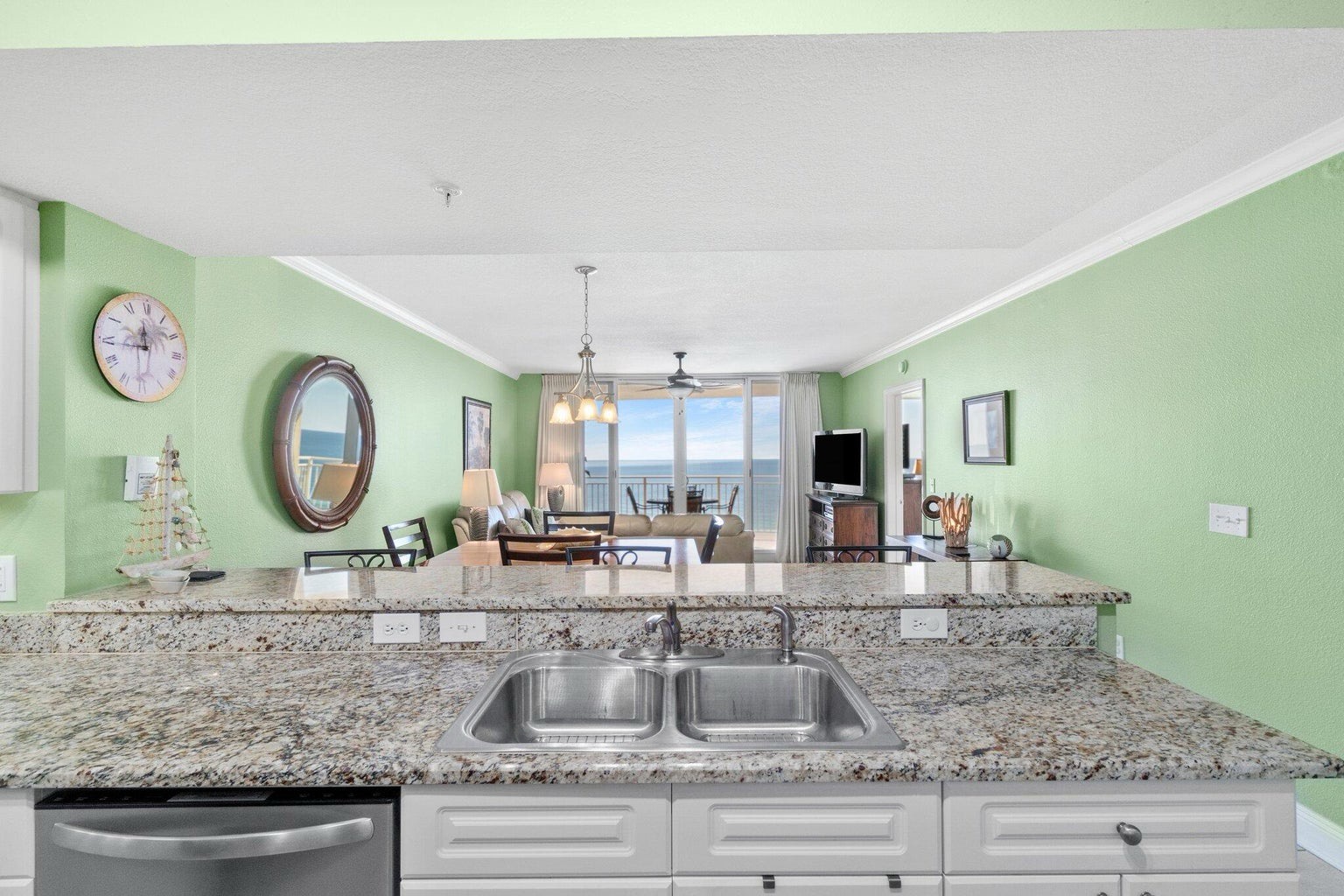 Full kitchen with all the cooking essentials