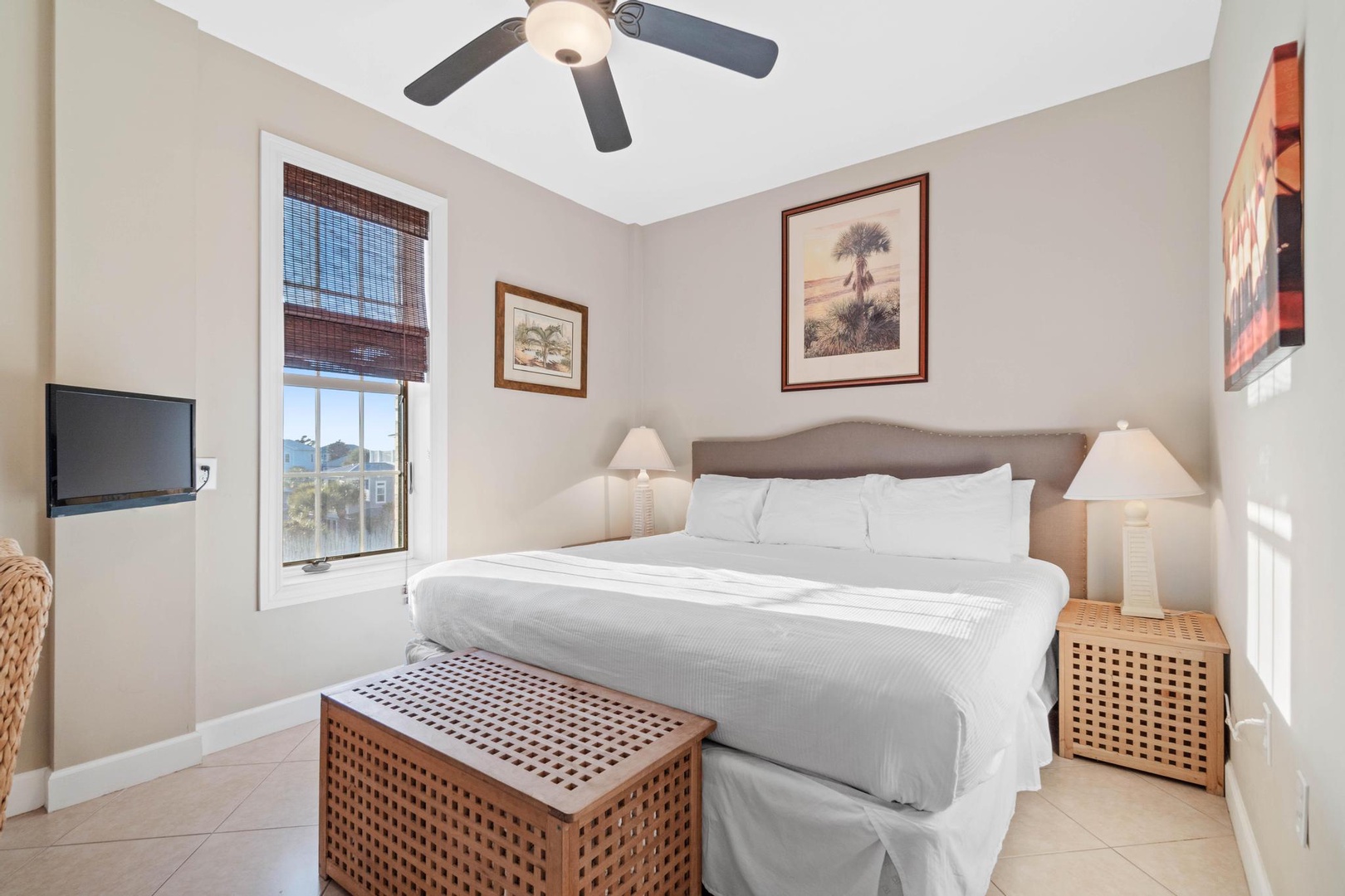 King size bed