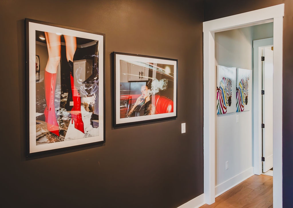 Art throughout the home