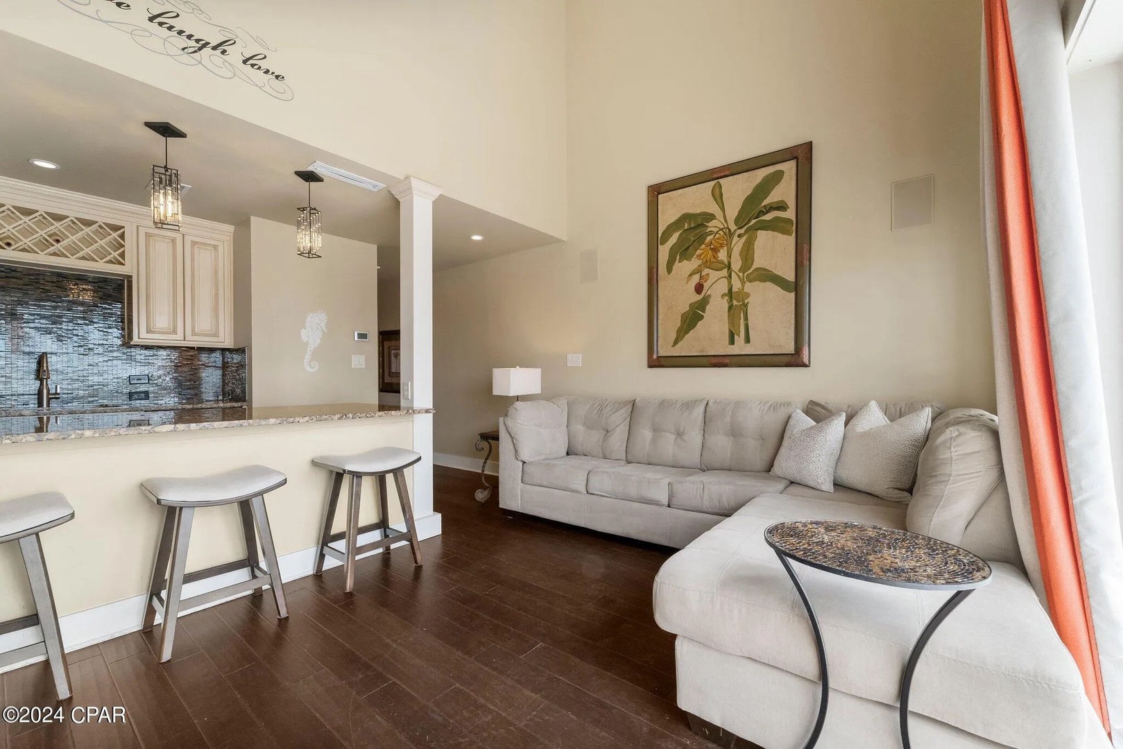 Living room area with Sleeper sofa-sleeps 2