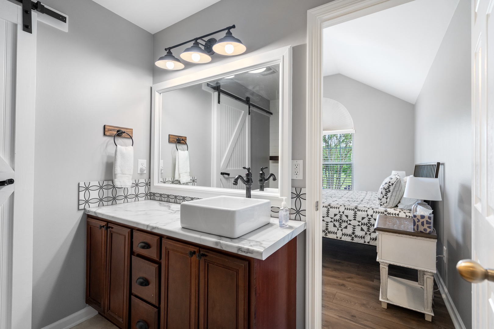 Master bathroom