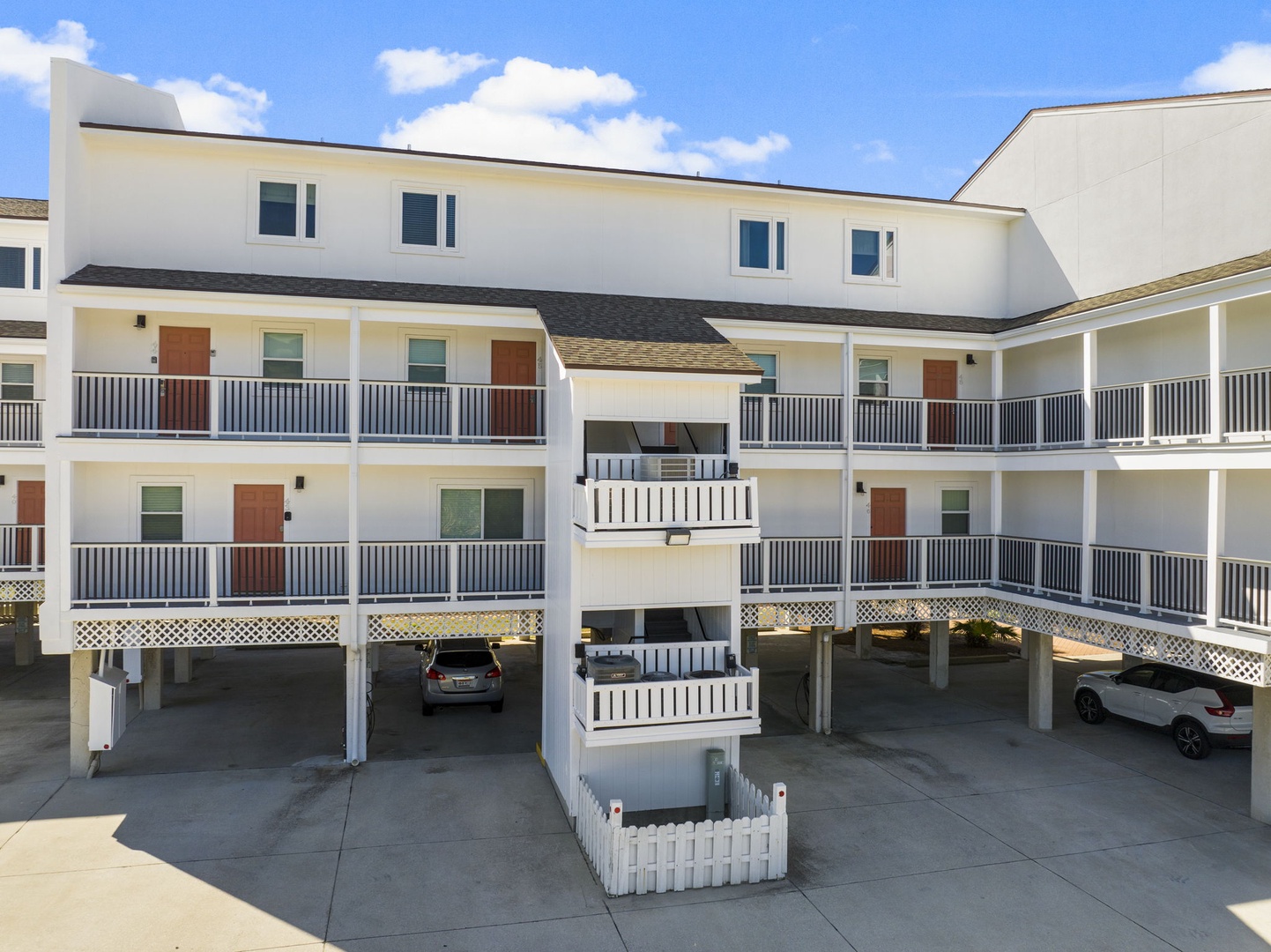 Front of building