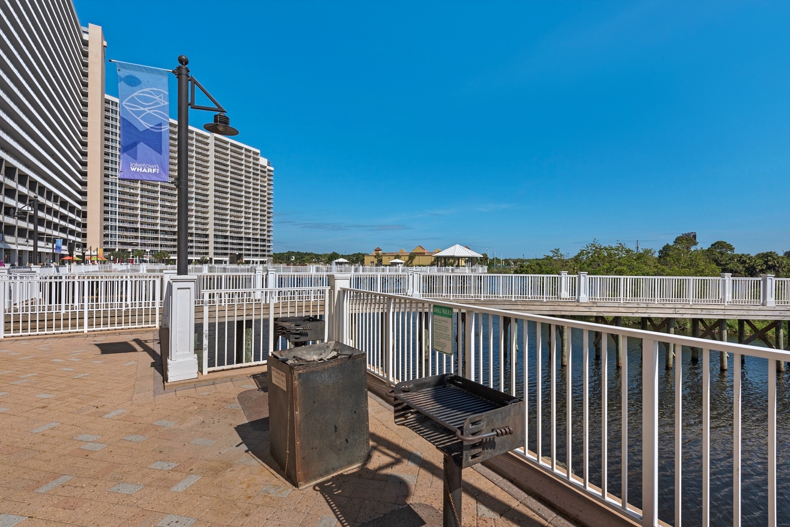 Grilling area