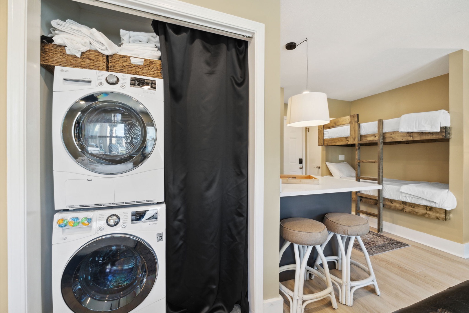 Washer & Dryer in the unit