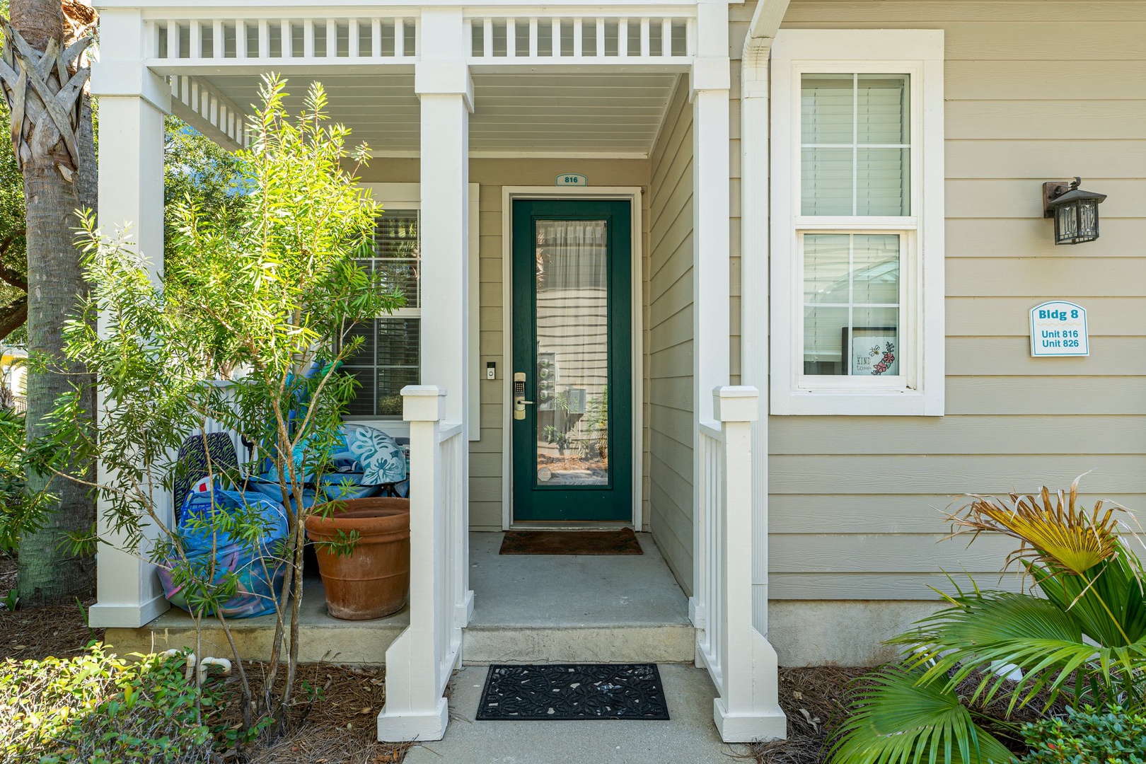 Front entrance