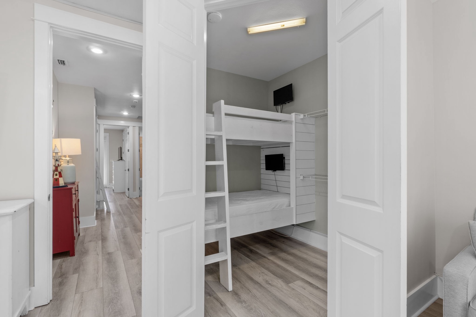 This is the bunk room in the 2nd floor bedroom