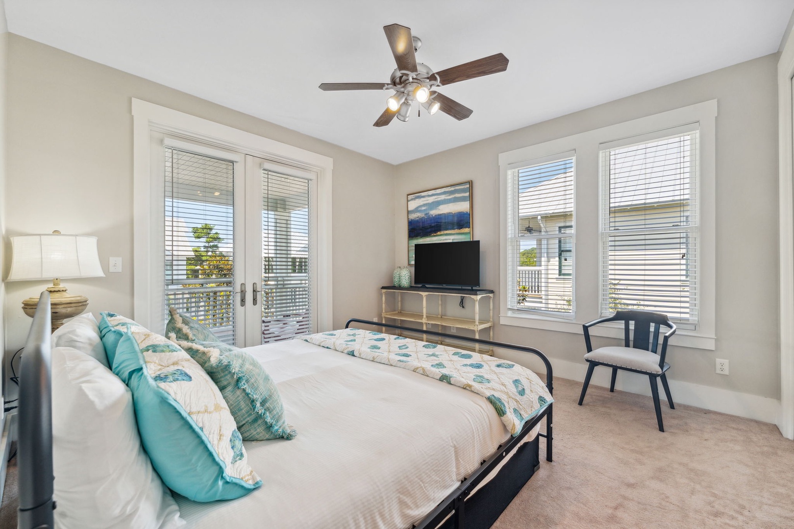 Guest Bedroom 1 with King Bed