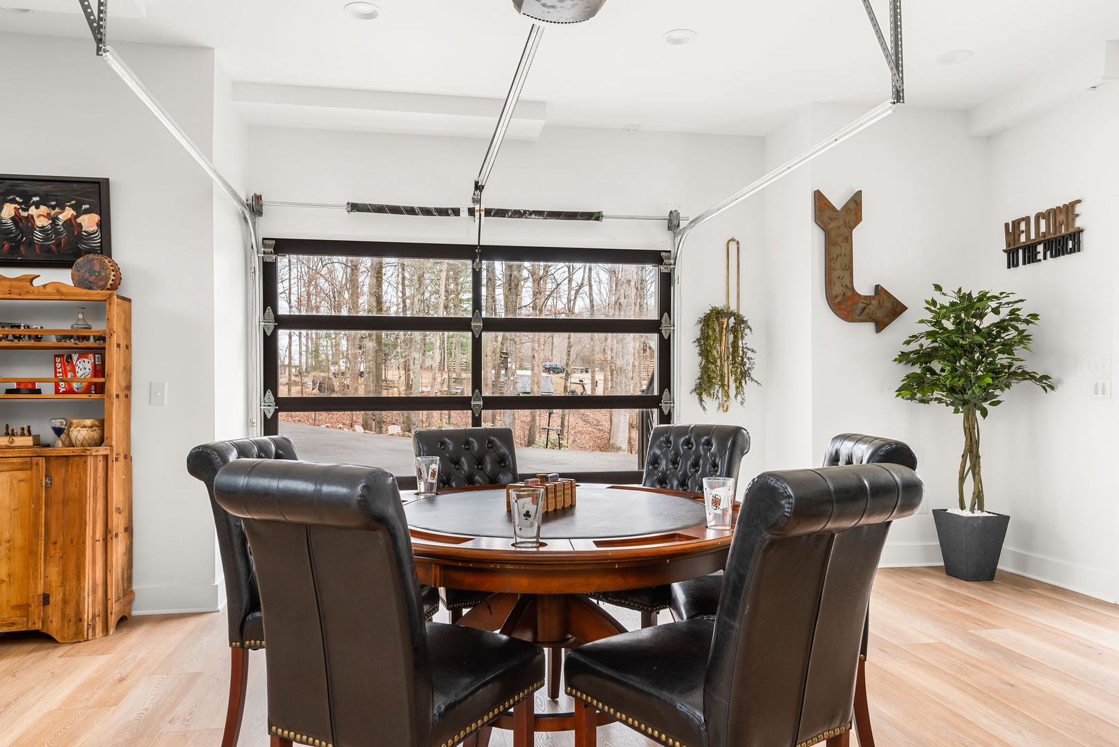 Poker Table Downstairs