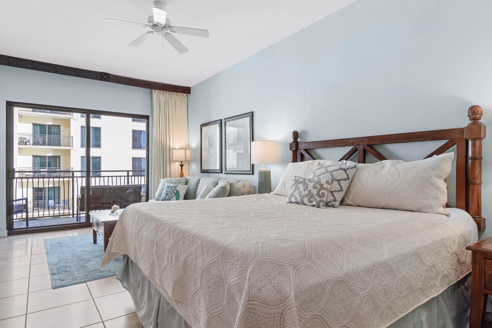 King bed