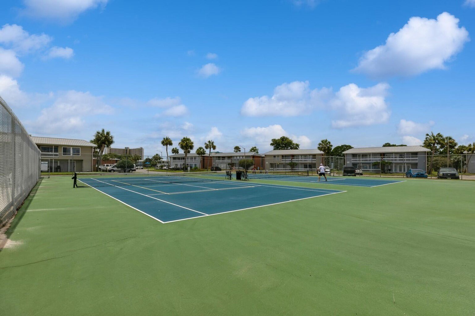 Tennis and pickleball courts