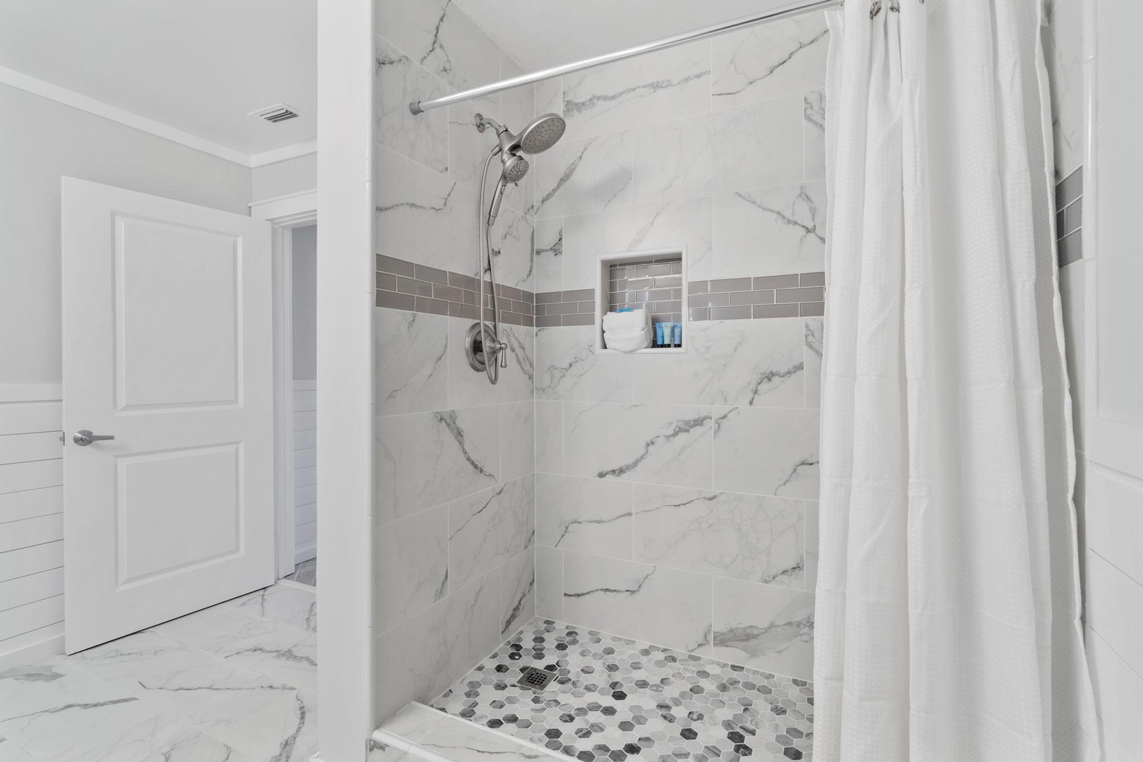 Walk in shower