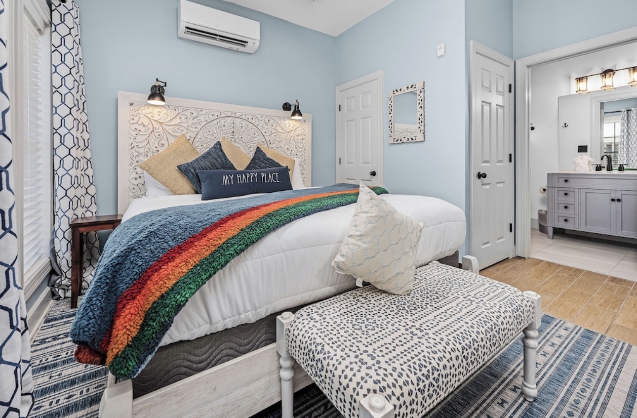 King bed