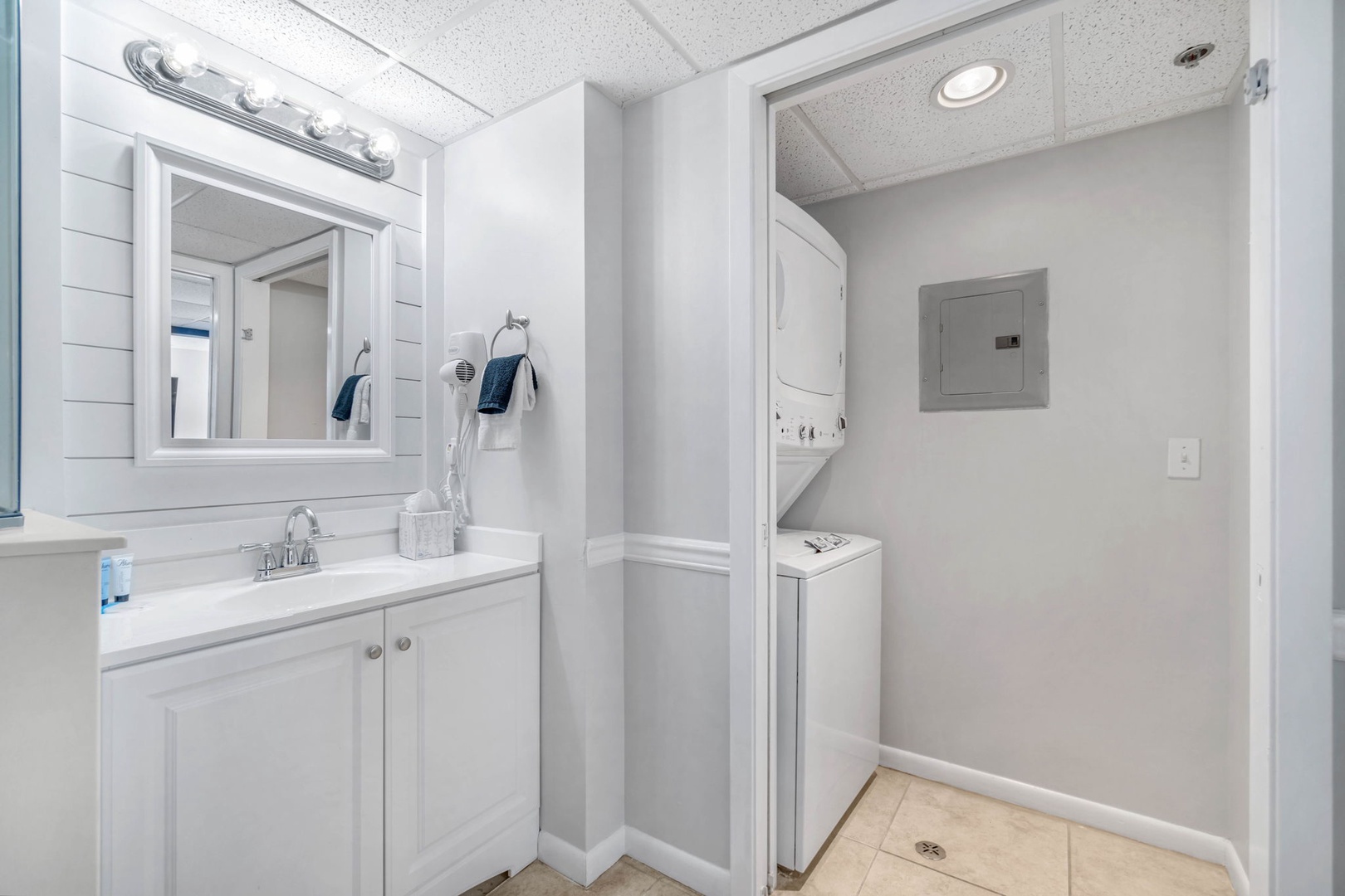 Washer and dryer in unit
