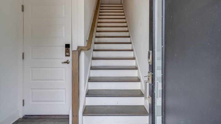 Stairs to upper level