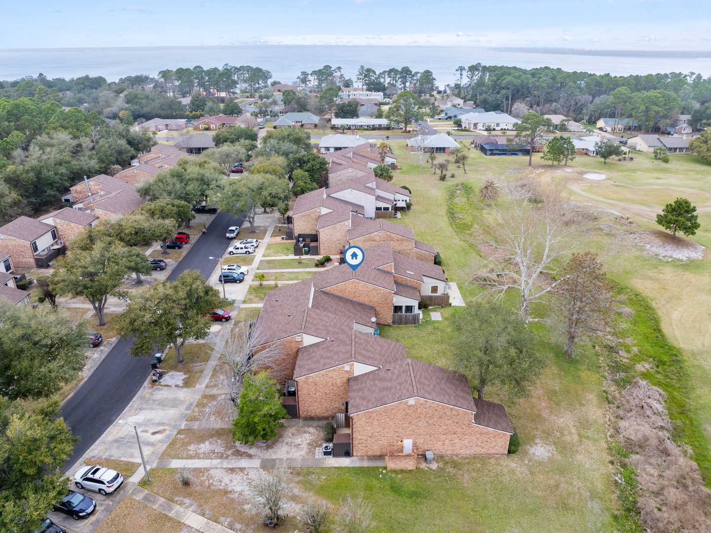 Aerial of home