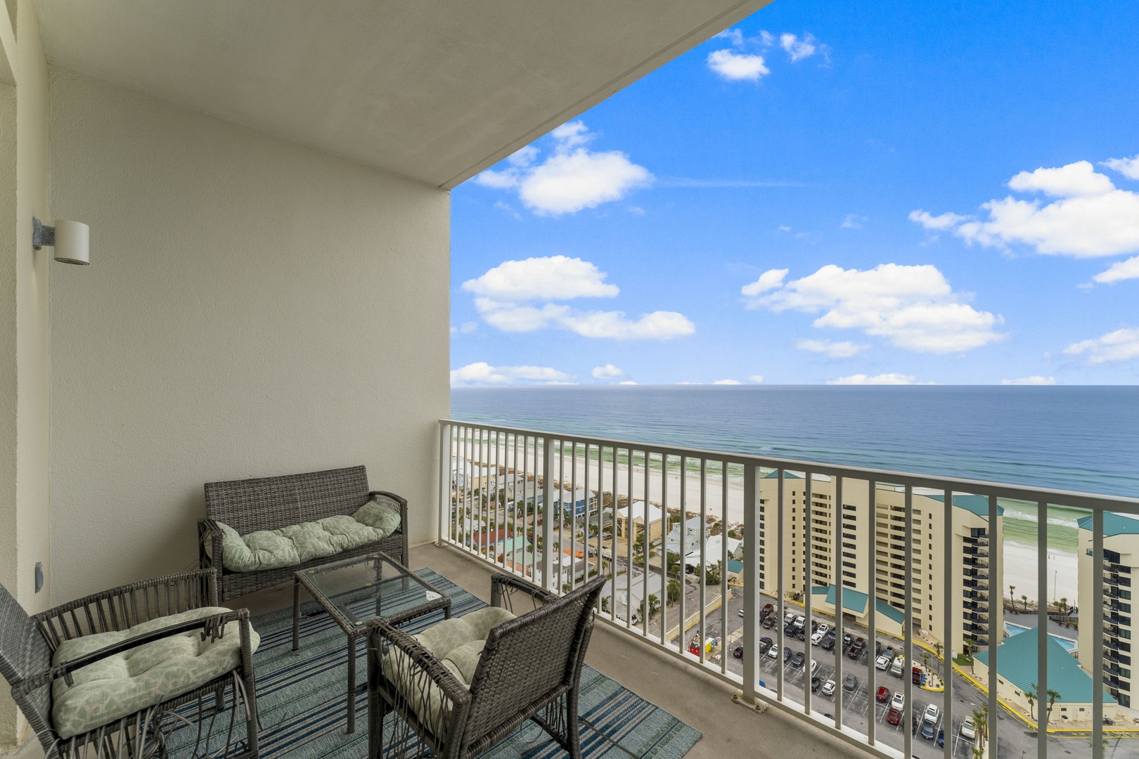 Balcony view & furniture