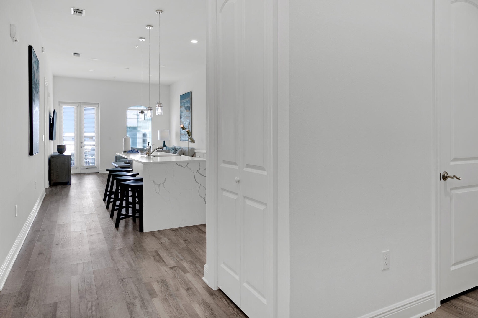 Entry way into Kitchen