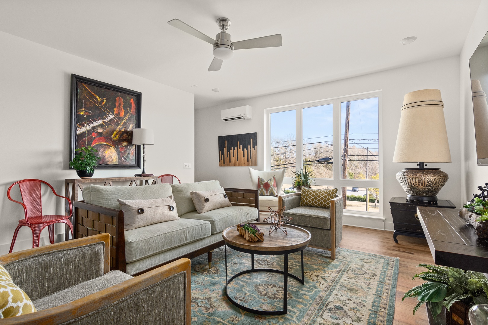 Living room area