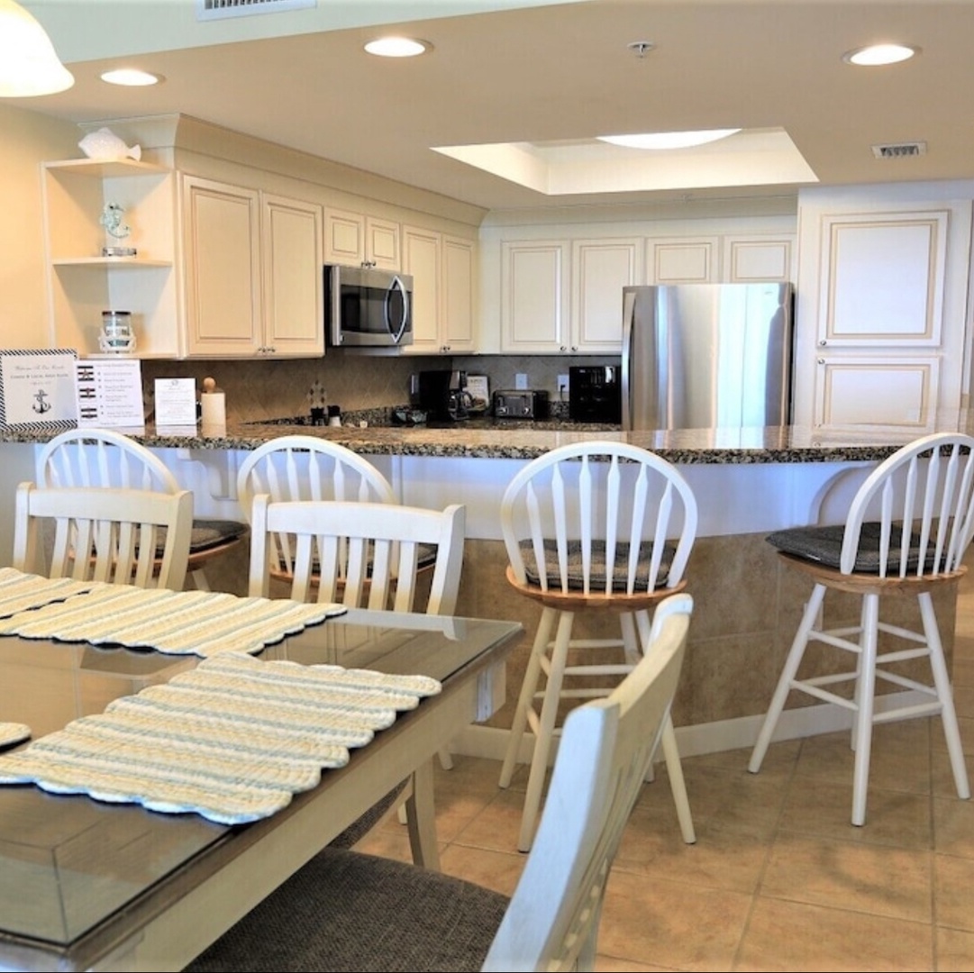 Breakfast bar