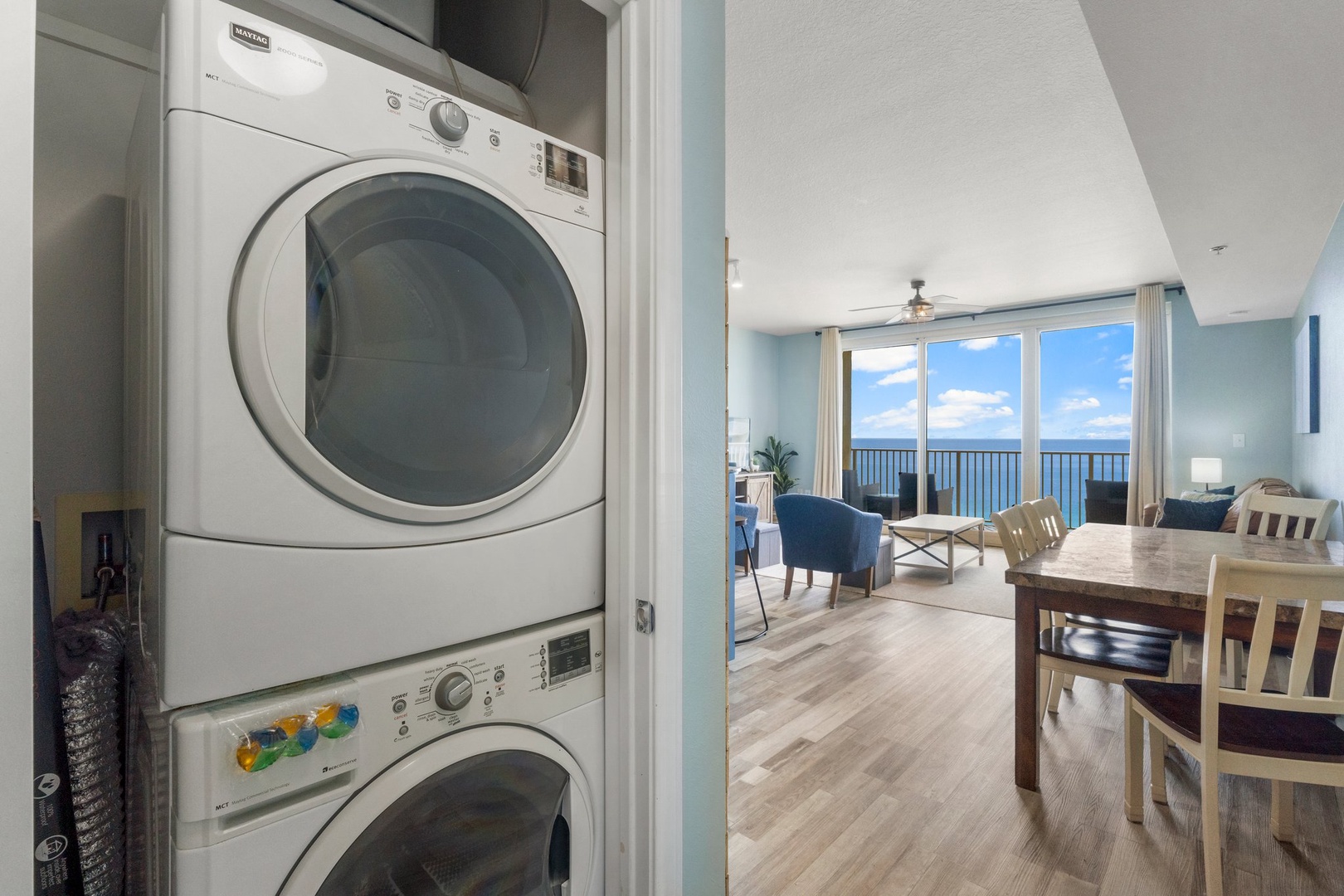 In suite washer & dryer