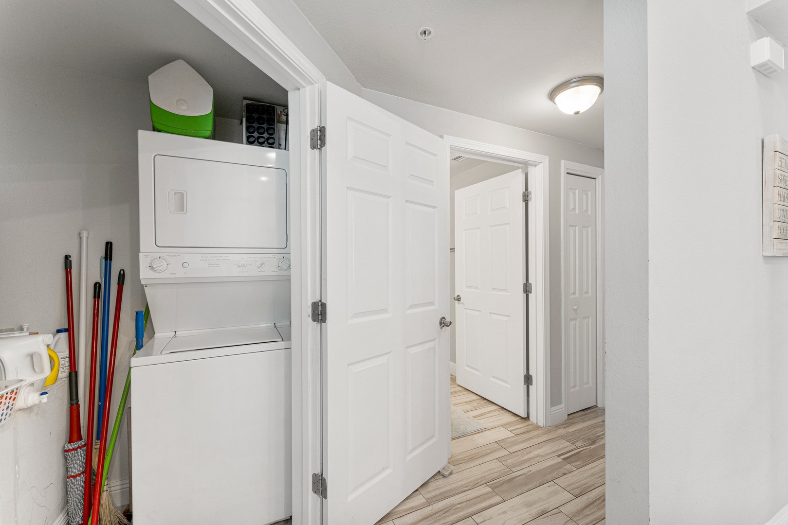 In suite washer & dryer