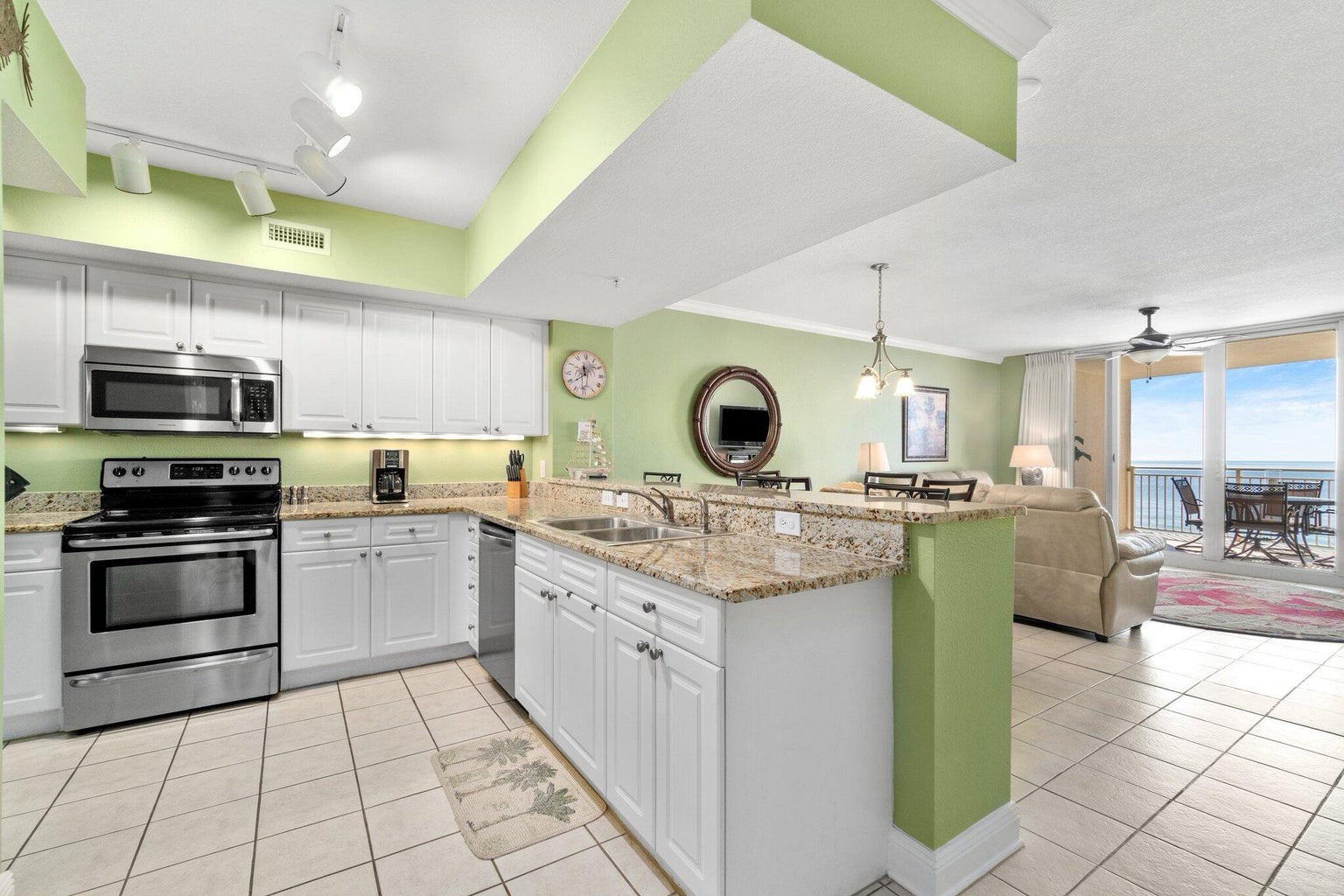 Full kitchen with all the cooking essentials