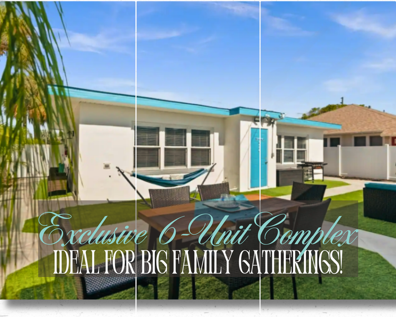 Exclusive 6-Unit Complex: Ideal for Big Family Gatherings!