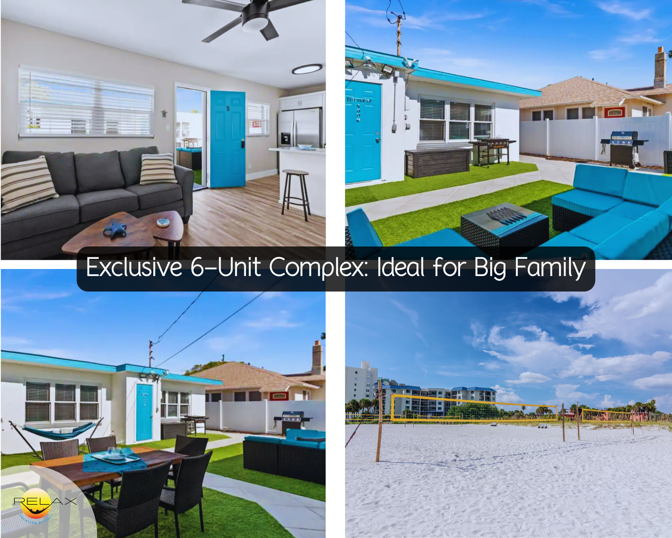 Exclusive 6-Unit Complex: Ideal for Big Family Gatherings!