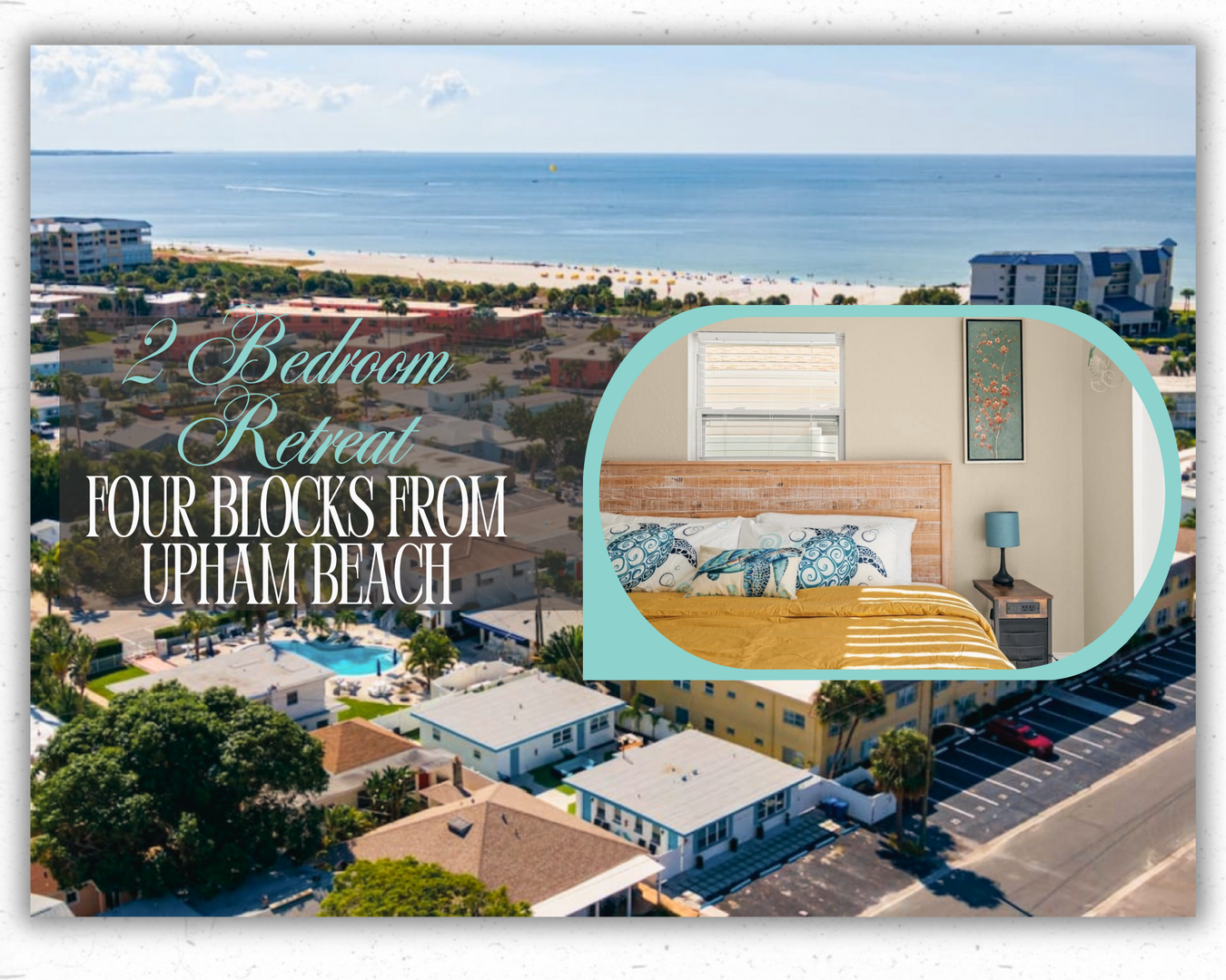 2 Bedroom Retreat Four Blocks From Upham Beach