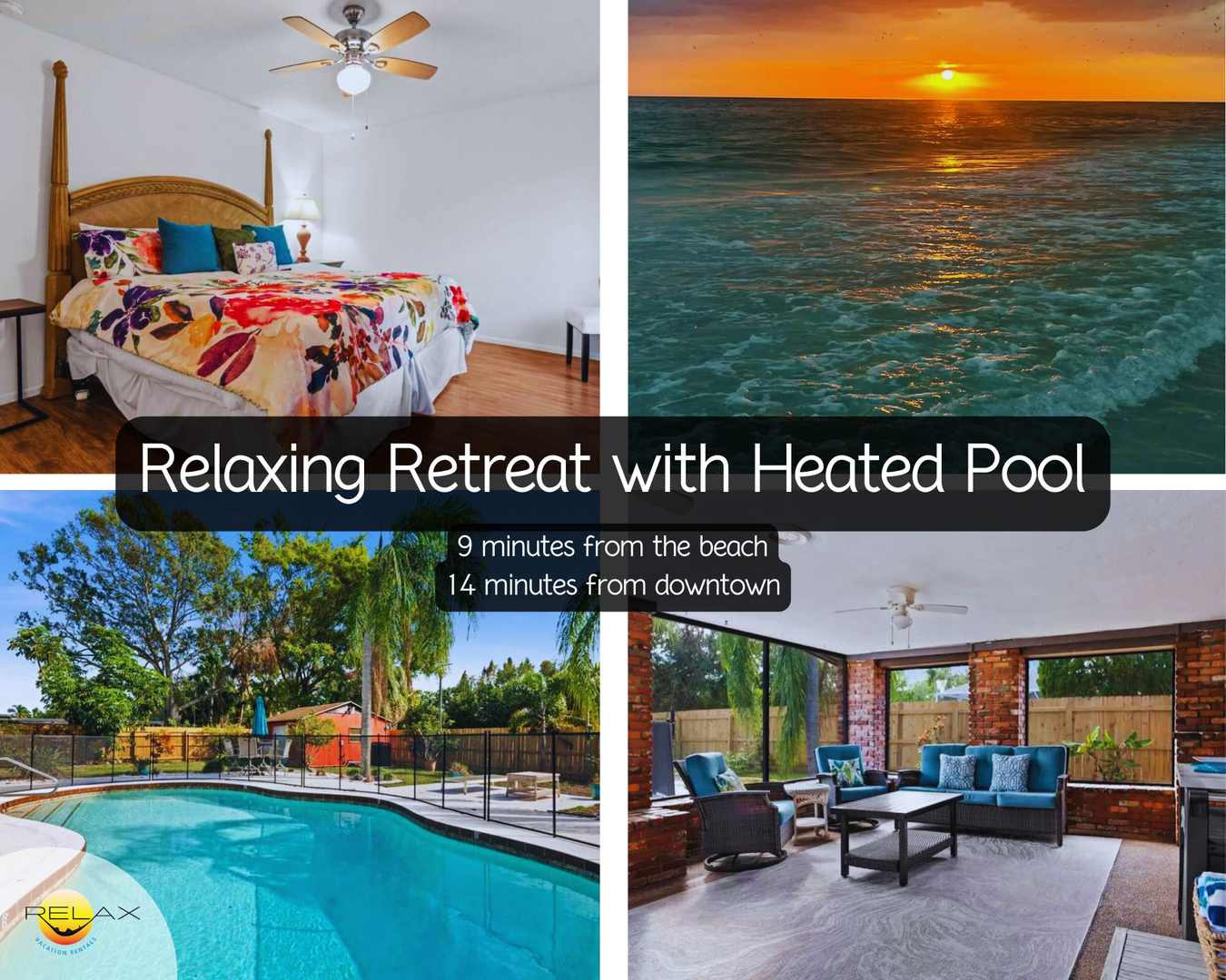 Fun! 3BR/2BA Elegant Retreat with Heated Pool