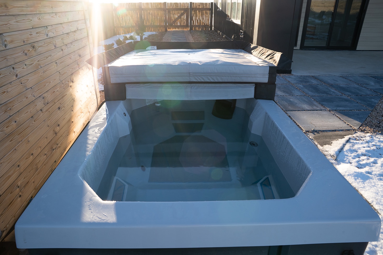 Try the cold plunge after sauna for therapeutic spa experience