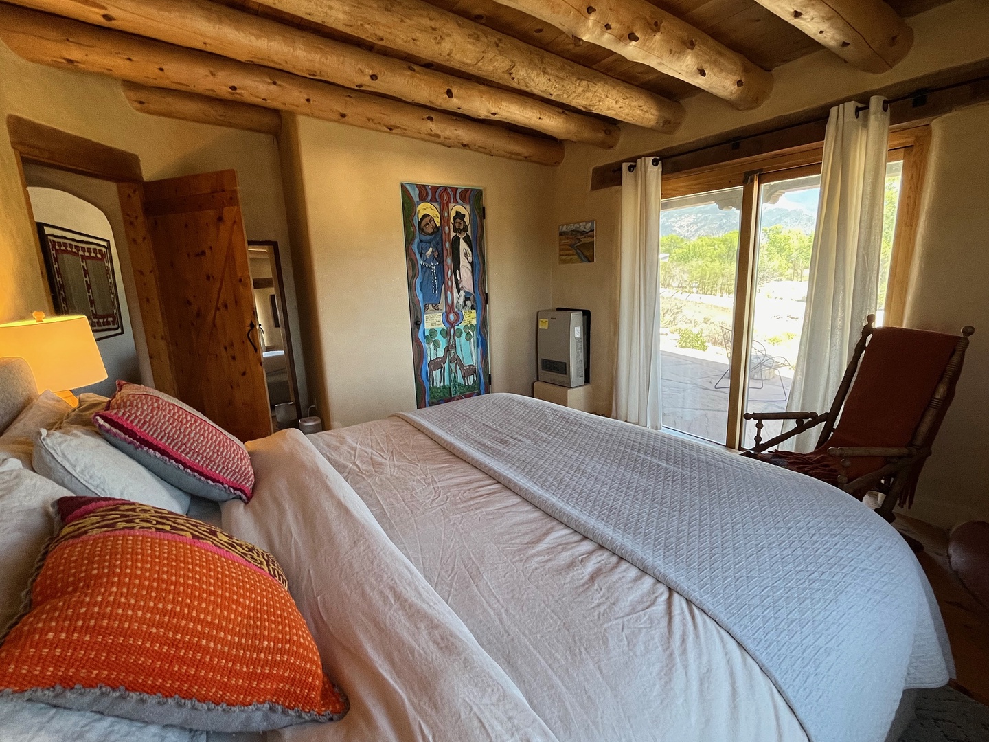 Cozy, comfy, and well appointed king bedroom