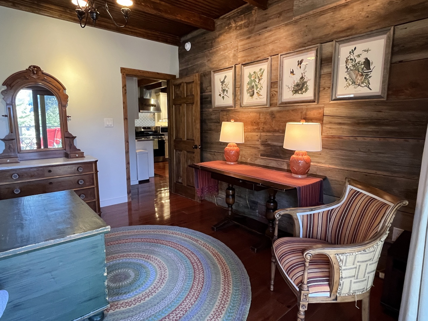 Primary main level queen bedroom is so comfortable